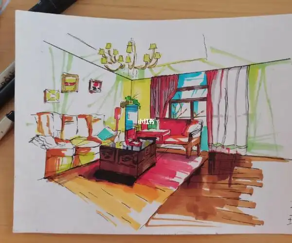 室内手绘图
