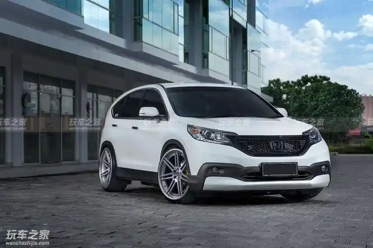 本田crv改装22寸轮毂 modulo包围