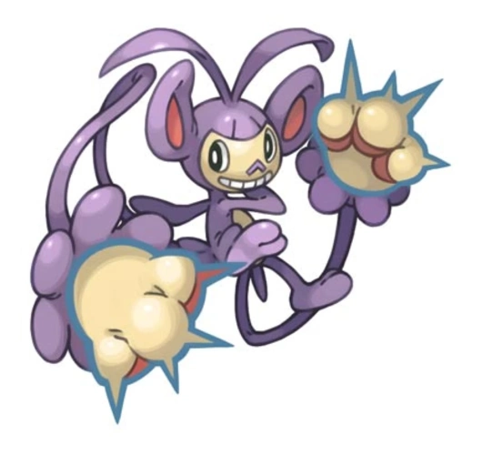 【双尾怪手】(长尾怪手→双尾怪手)