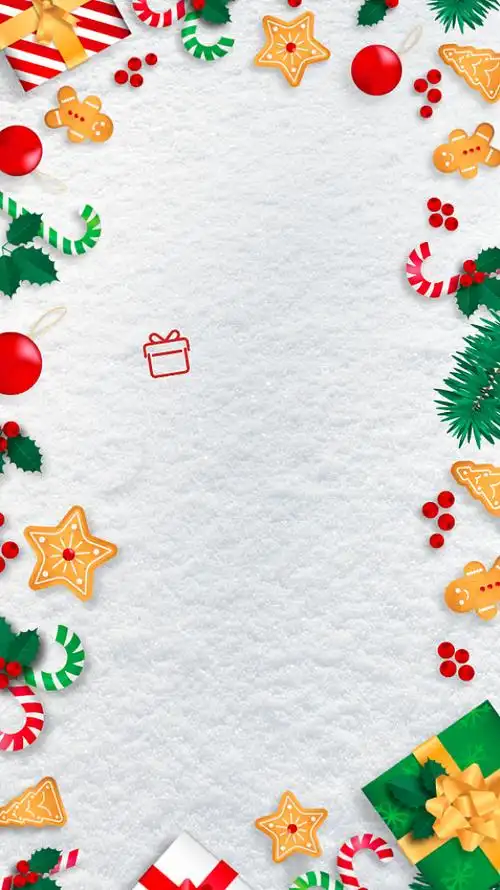 平安夜贺卡背景