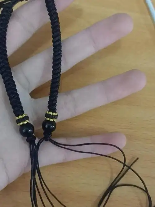 给男朋友的手链编完啦记录一下
