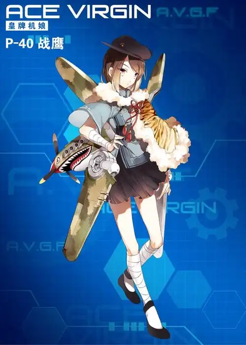 二战知名军用飞机娘化合集美国篇