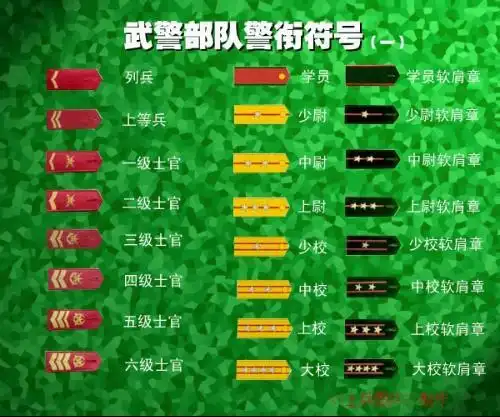 武警军衔到多少就能当班长