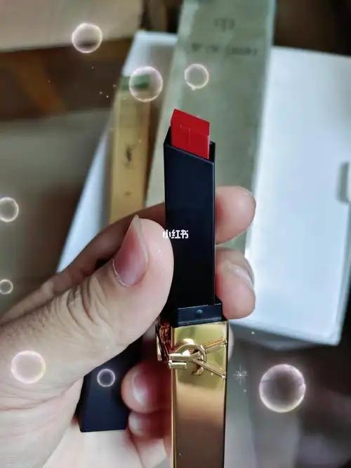 口红圣罗兰浮雕小金条28