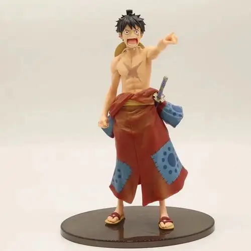 动漫批发 海贼王 和之国 和服 路飞 站姿 bwfc2 造型王 盒装手办