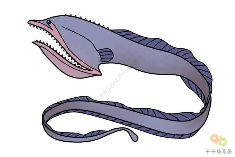 吞噬鳗简笔画