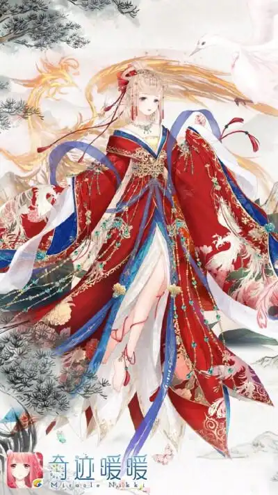 古典 古装搭配 奇迹暖暖搭配 暖暖环游世界 汉服明制 华丽婚纱礼服