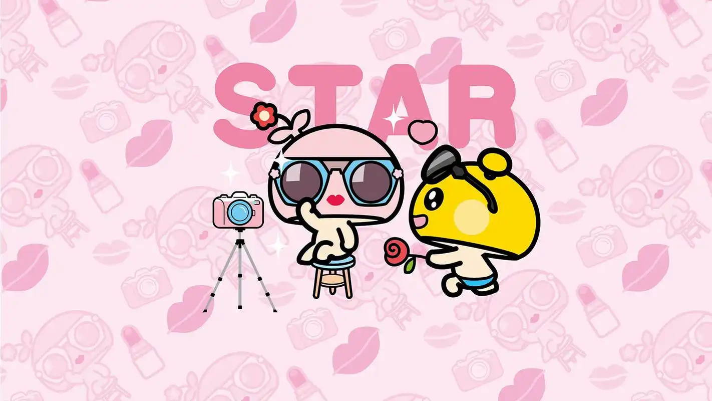 蘑菇点点生活系列卡通图片桌面壁纸,网络动漫蘑菇点点可爱搞笑的生活