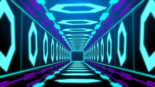 时空科技隧道无限循环背景视频的预览图