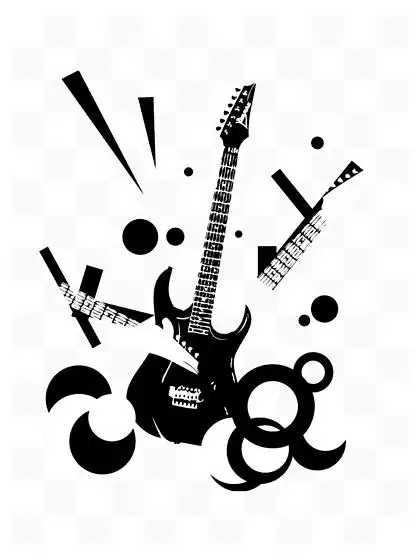 模型免抠素材73992213d摇滚音乐元素图标9200countryrock000everybody