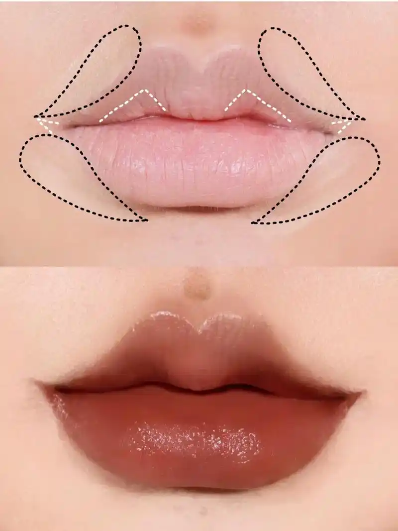 无唇珠嘴角下垂必学的花瓣唇