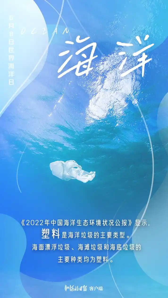 世界海洋日海报保护海洋守护蓝色家园