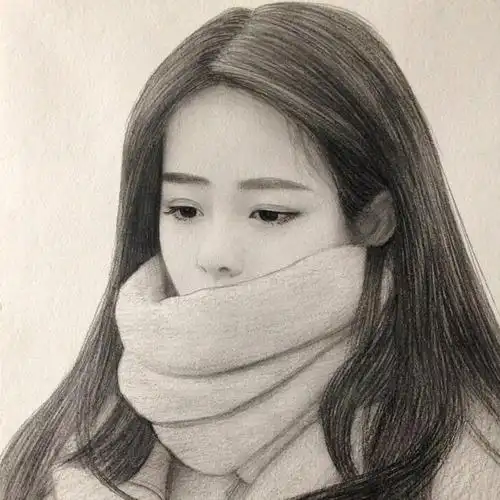 欧美头像欧美人物头像素描图片