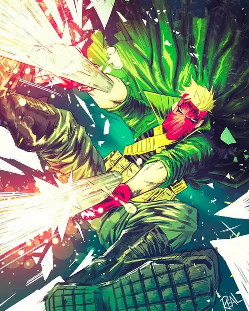josereal超级英雄动漫人物插画作品