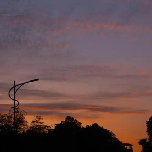 温柔浪漫黄昏晚霞