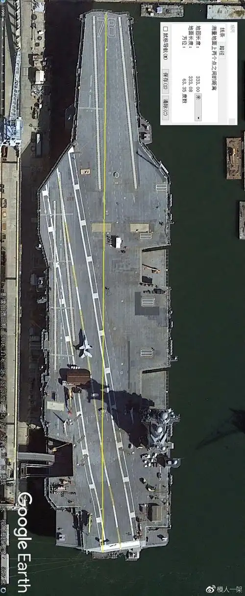 俯瞰世界各型航母