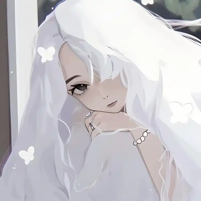 【纯净之选】9215 一批全新白色头像,清新脱俗,简约而不简单!