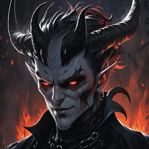 今天给你们带来一组超酷的黑色恶魔头像😈,暗黑系的魅力无人能挡