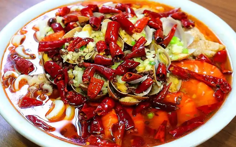 【水煮三鲜】麻辣鲜香,配米饭根本停不下来