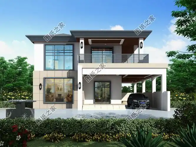 精心挑选的5套最好看的农村二层楼房图给你最温馨的住所