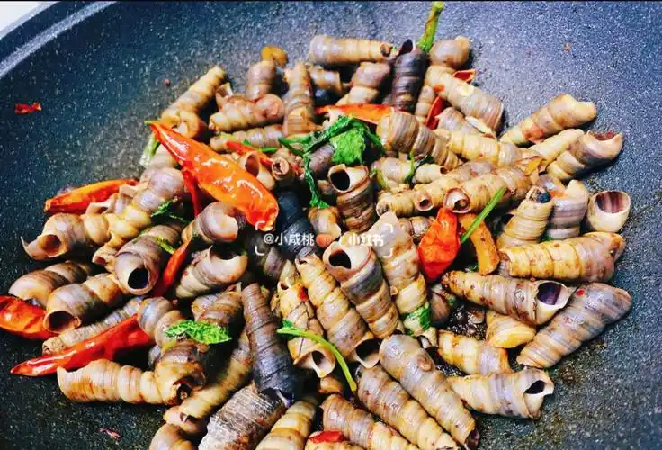 下酒捞汁麻辣钉螺