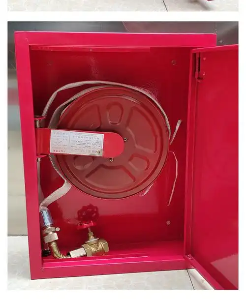消防轻便水龙箱套装500*380*130简易型lqg16水龙带25自救卷盘p250 500