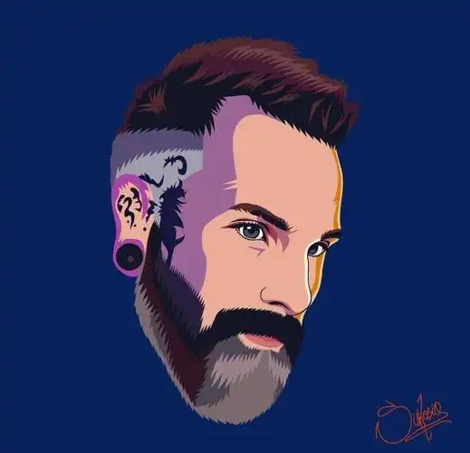 复古欧美理发师头像-欧美头像-爱聚微信qq空间大杂烩