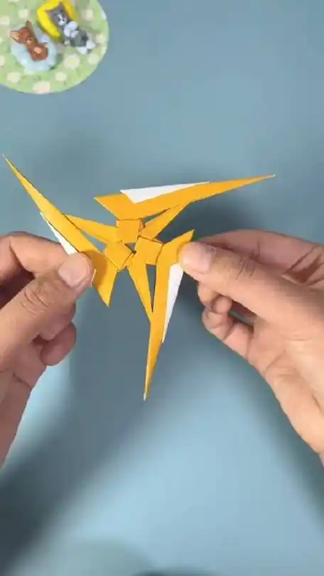 飞镖折纸,折纸教程飞镖折纸