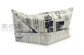 纸报手工折纸折陆军帽步骤图解报纸折纸陆军帽的折法