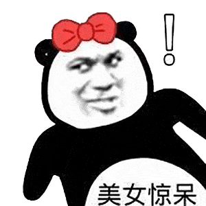 熊猫头表情包i你五一加班而我到处玩