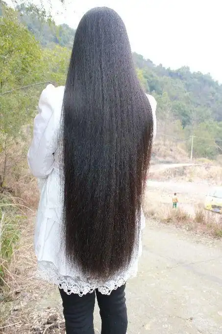 76厘米丝滑长发