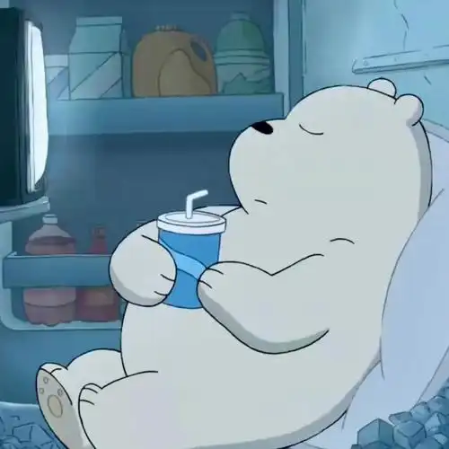 裸熊表情包头像谁能拒绝白熊呢866