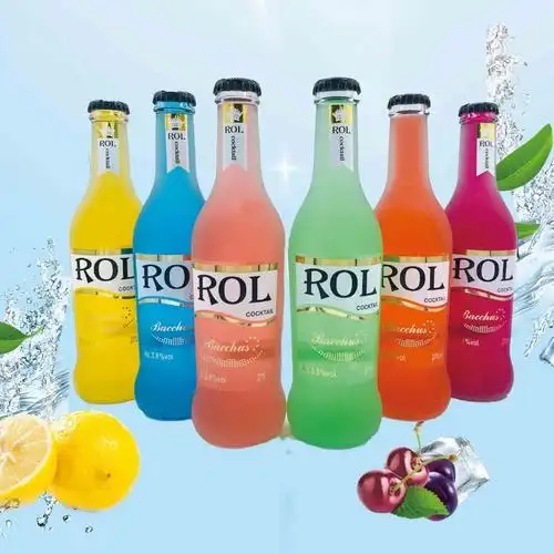 【抖音网红款酒】rol鸡尾酒锐奥兹洋酒果酒 dy低度微醺275ml *5瓶装