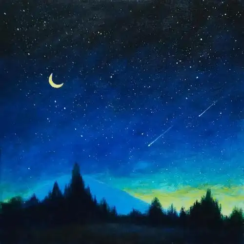 星空怎么画简单又漂亮星空怎么画简单又漂亮马克笔