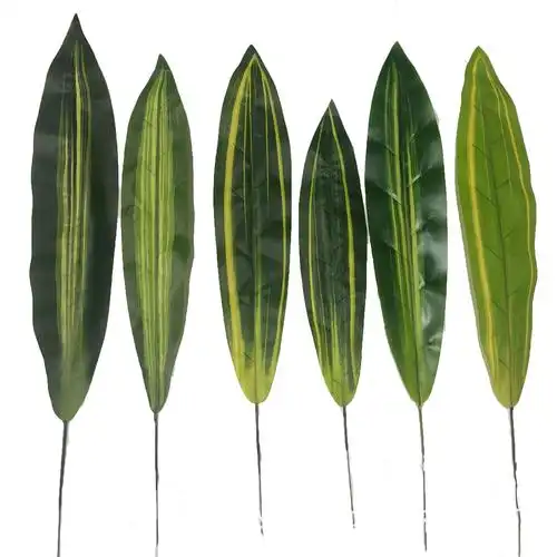 仿真巴西叶婚庆装饰仿真植物插花配件