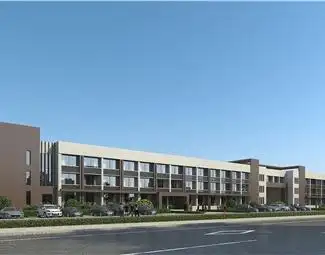 现代三层小办公楼