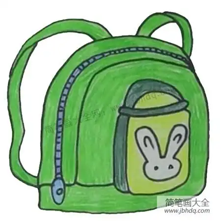 卡通书包简笔画