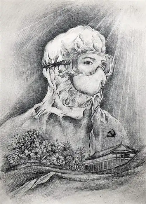 黄佳宜 高二(7)班 《岂曰无衣,与子同裳》 绘画_副本1.jpg