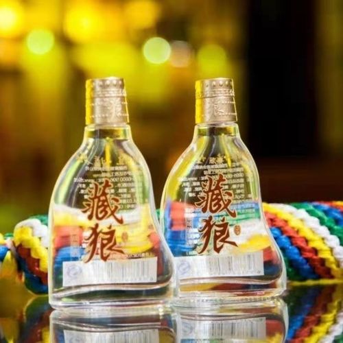 藏狼露jiu-西藏青稞食补藏药酒45度100ml*12保健养生酒