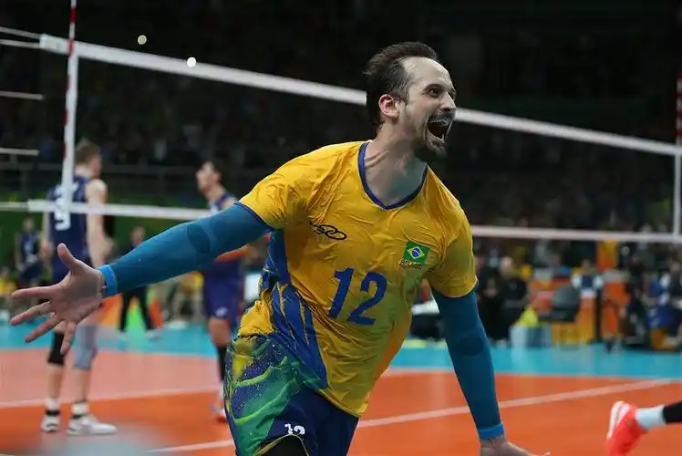 男排决赛:巴西队夺冠