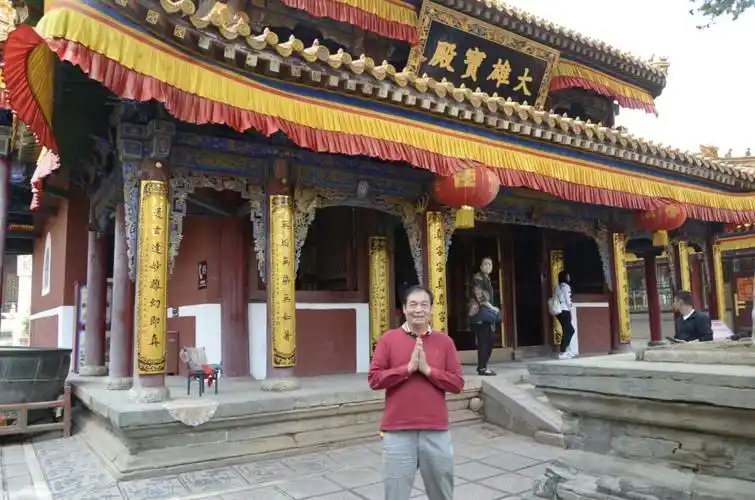 朝圣礼拜五台山文殊菩萨道场.