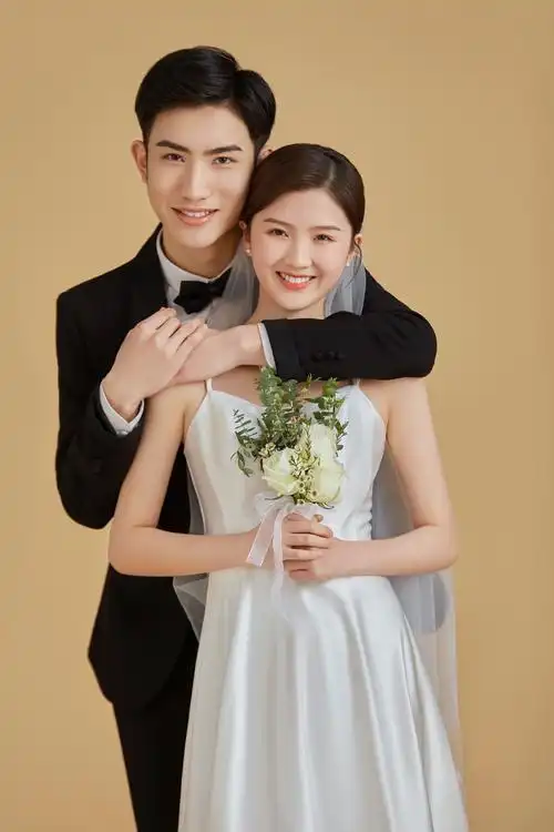简约婚纱照