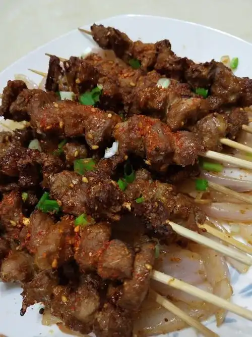 阿春的厨房做的空气炸锅之羊肉串