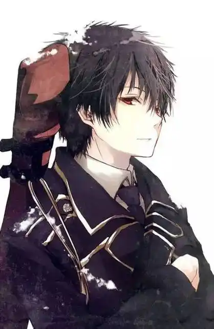 动漫帅气军装男精美手机壁纸聊天背景