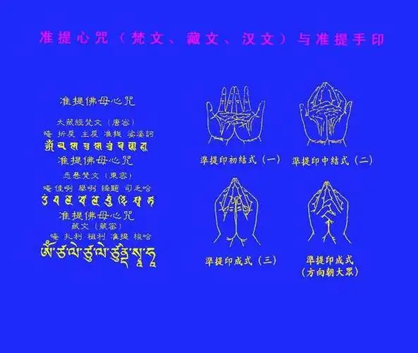 准提心咒和手印详解 叶兰慧传灯进行中