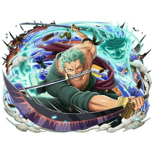 狮奥利兴海贼王海报墙贴3d立体索隆霸气贴纸动漫周边贴画索大狮子歌歌