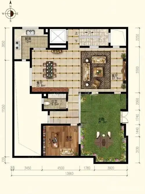 北京房产网>北京二手房>朝阳二手房>双井二手房>富力十号(别墅)>