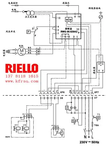 利雅路燃烧器fs20接线图说明
