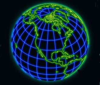 旋转的地球 空间