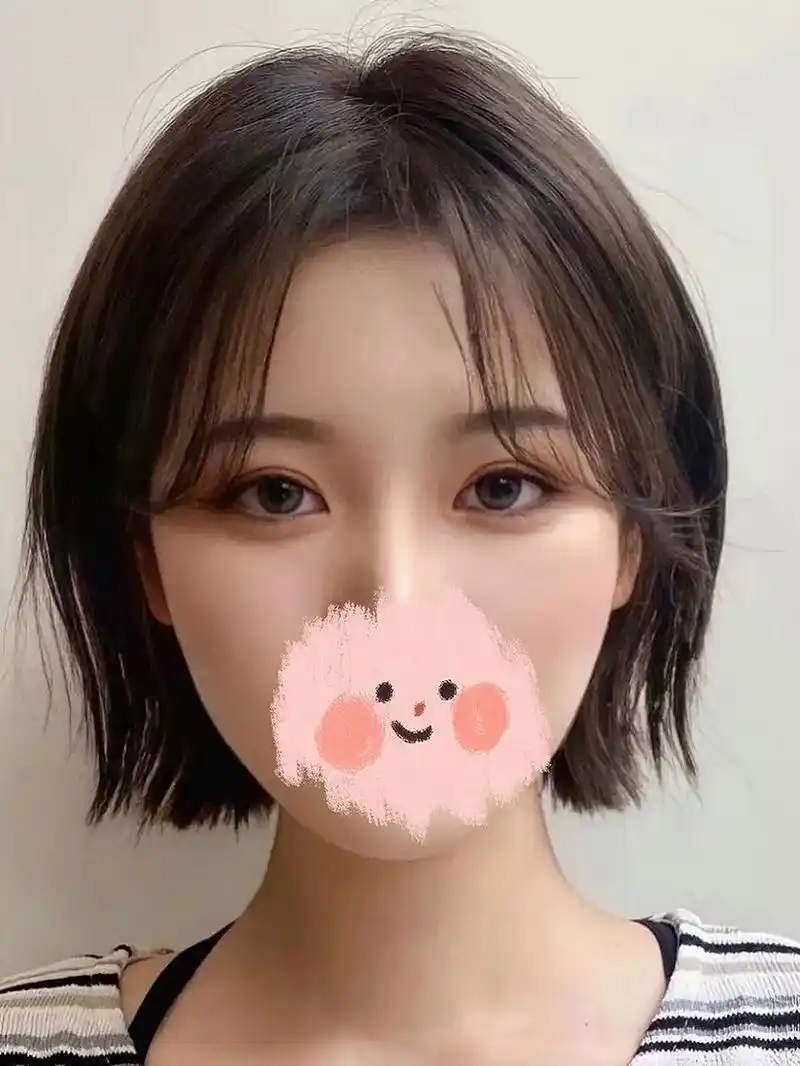 日系少年感短发圆脸国字脸显脸小 alvin老师分享(整理) 北京短发发型